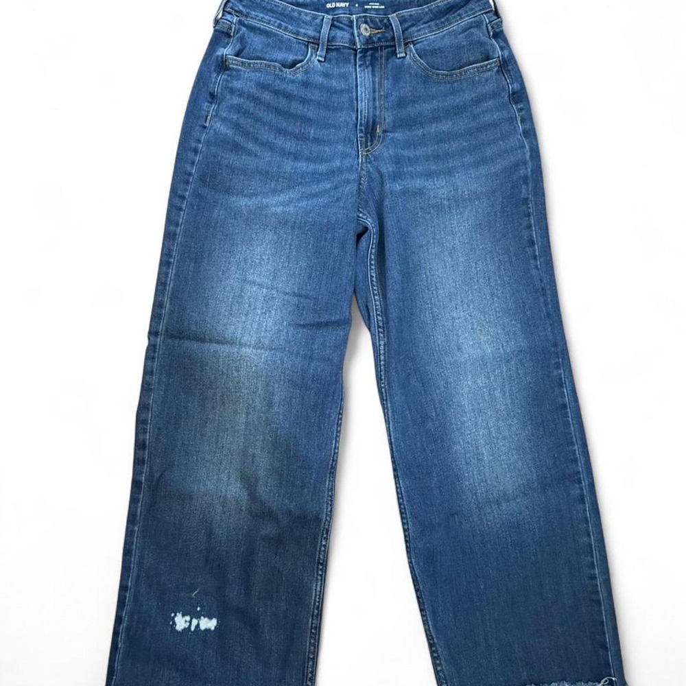 Old Navy high-rise wide leg jeans Size 4